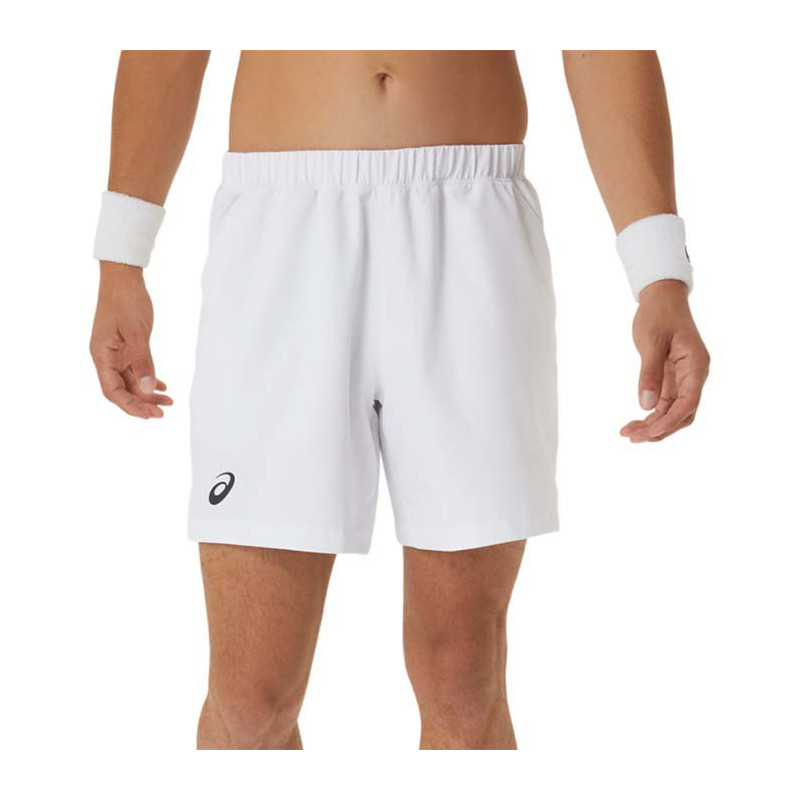 Men Court 7in Short White