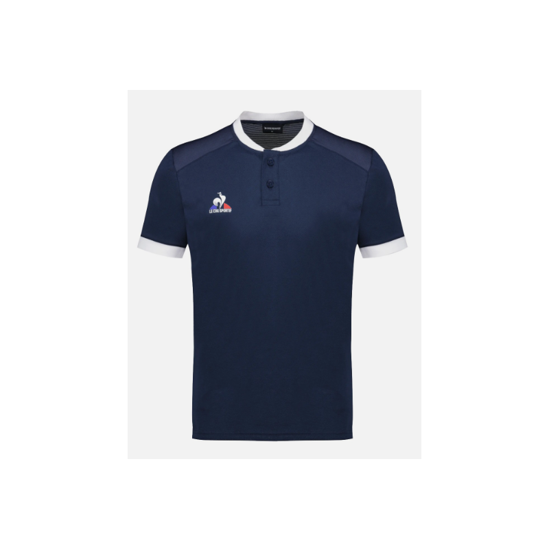 Tennis Polo SS N7 Marine