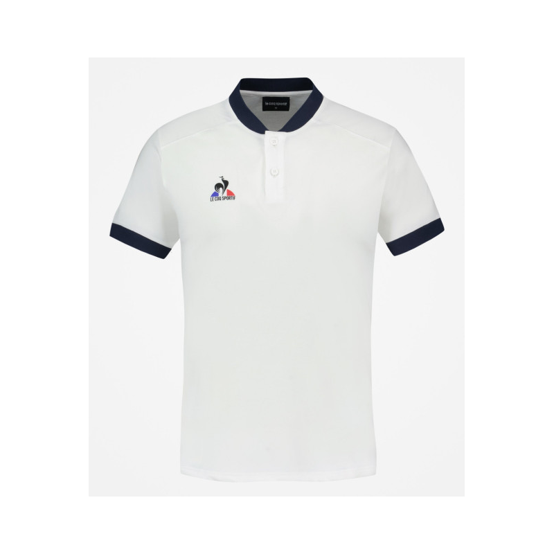 Tennis Polo SS N7 Blanc