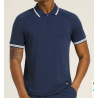 Polo team seamless Navy blue