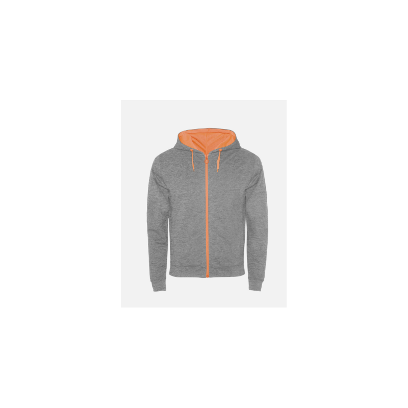 SWEAT ZIPPE A CAPUCHE